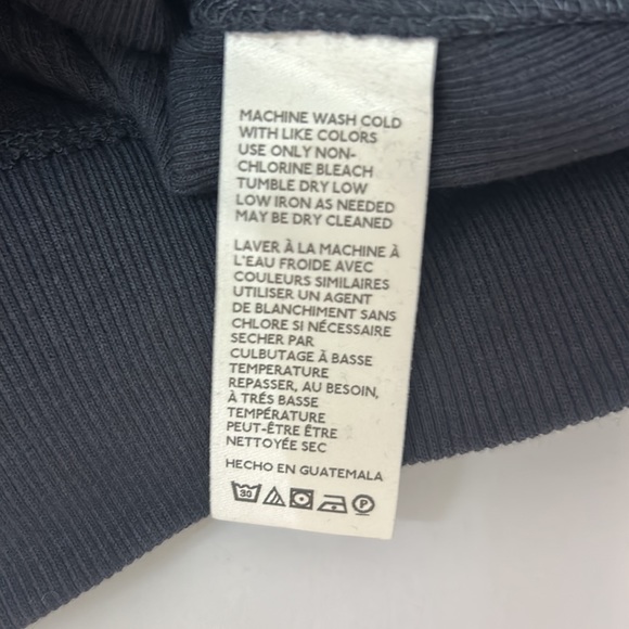 NWT Free People Santa Clara Long Sleeve Thermal Black Medium - Picture 9 of 10